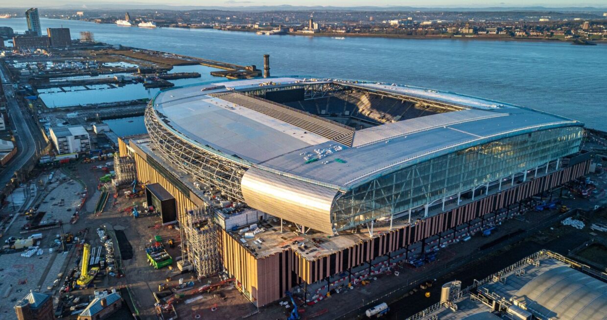 Everton Football Club under construction