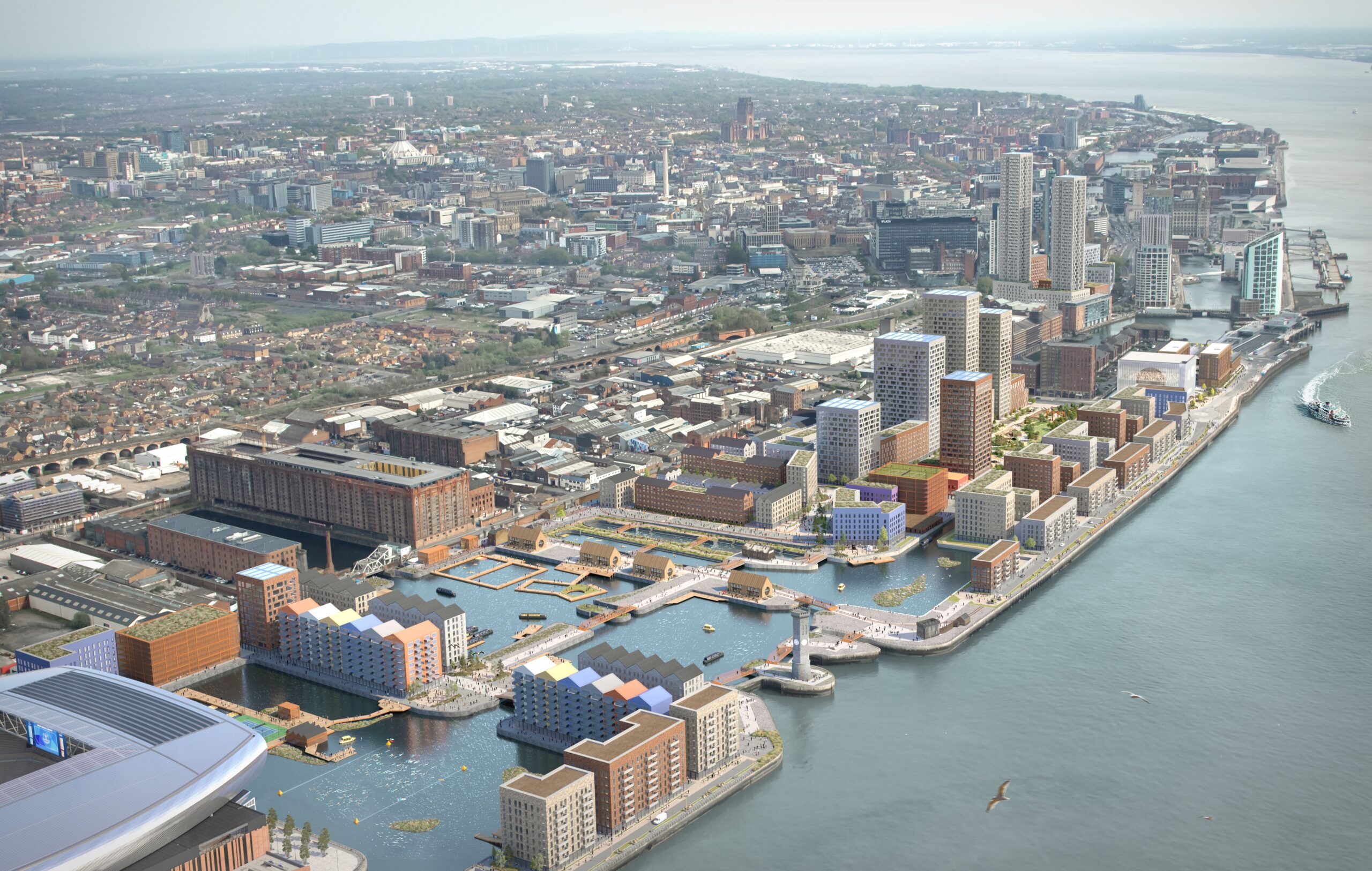 Liverpool Waters updated masterplan