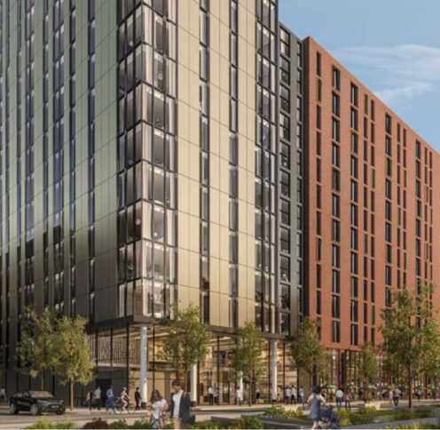 Central Docks apartment CGI